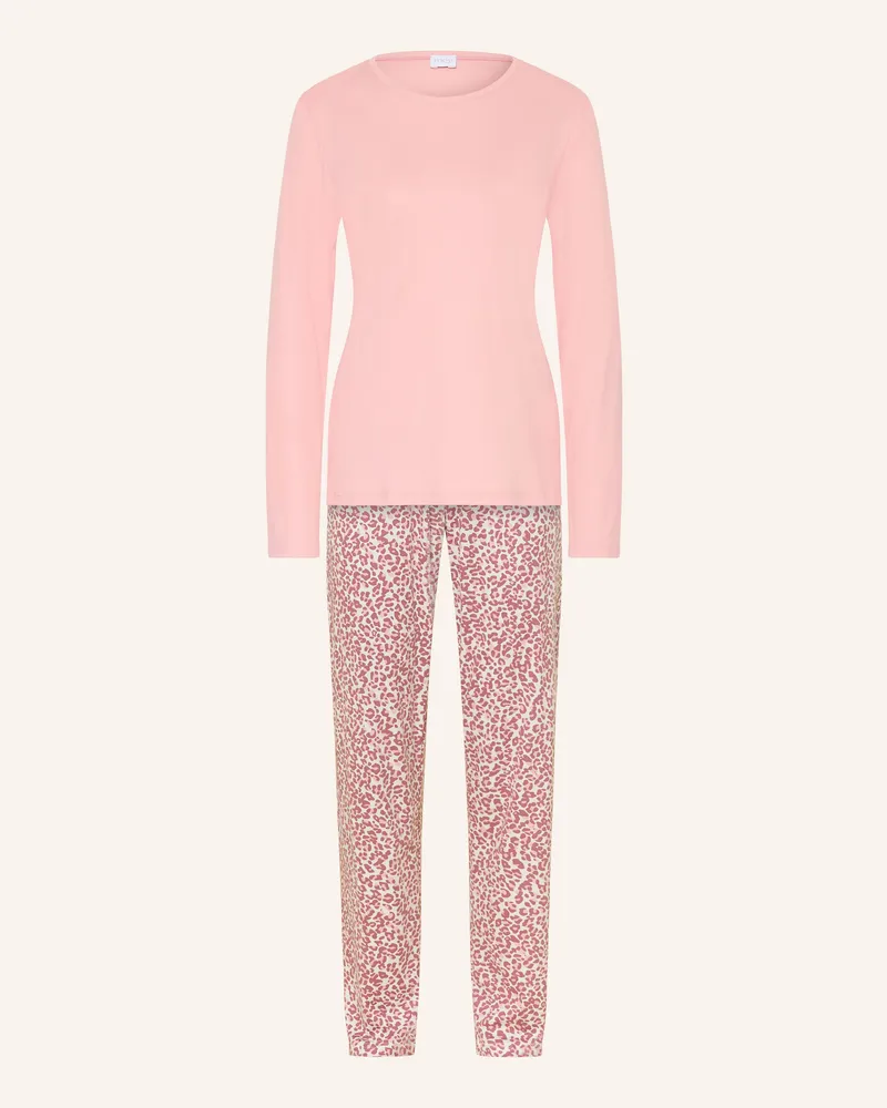 Mey Schlafanzug Serie Sleepy Leo rosa Rosé