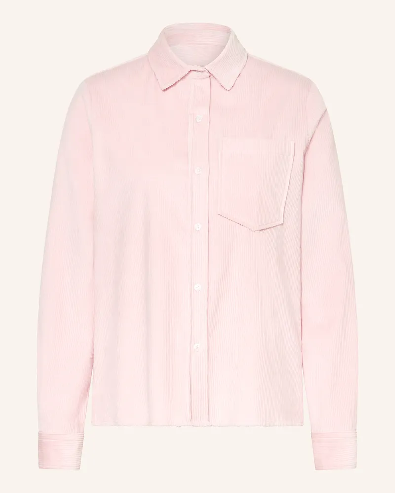 lilienfels Hemdbluse Aus Cord rosa Lachs