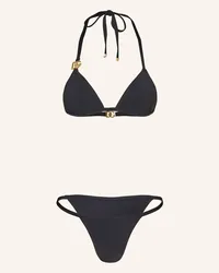 Dolce & Gabbana Triangel-Bikini Schwarz