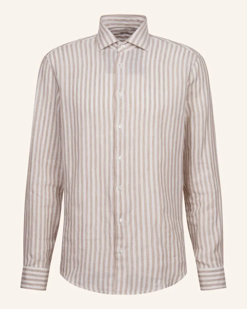 Seidensticker Business Hemd Regular Fit Beige