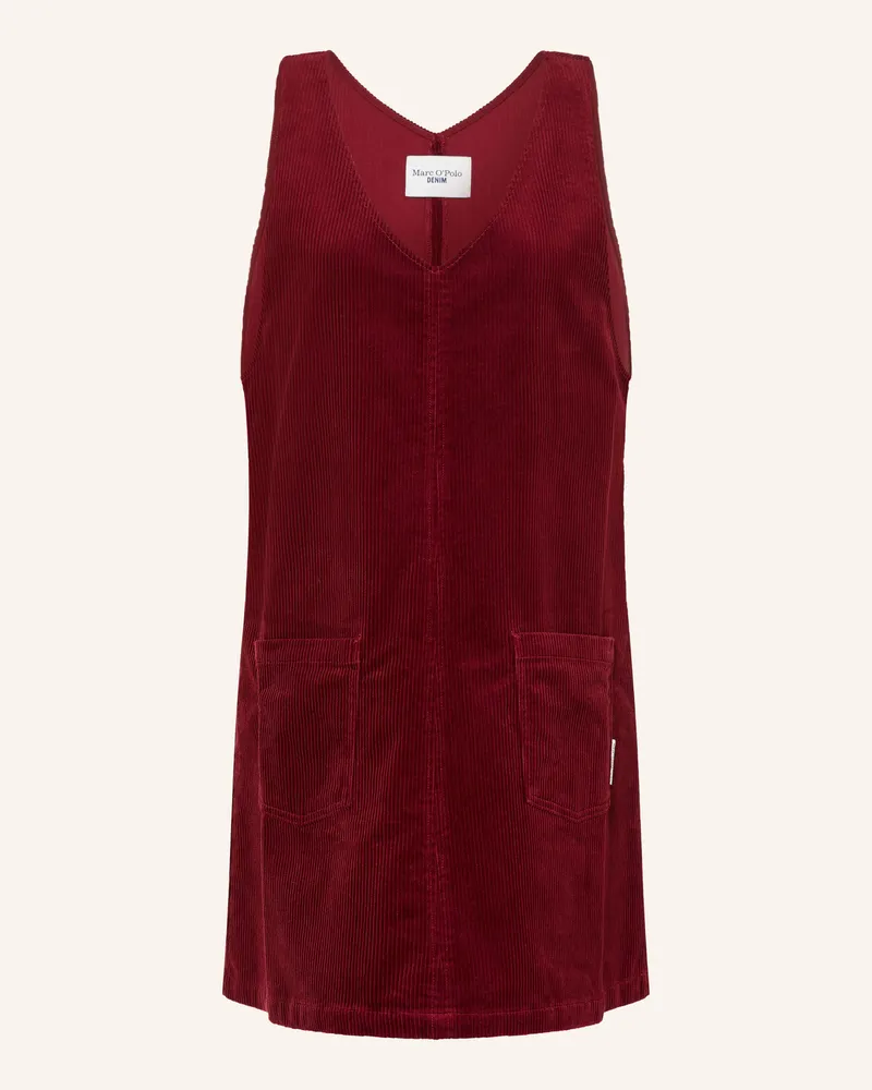 Marc O'Polo Cordkleid rot Dunkelrot