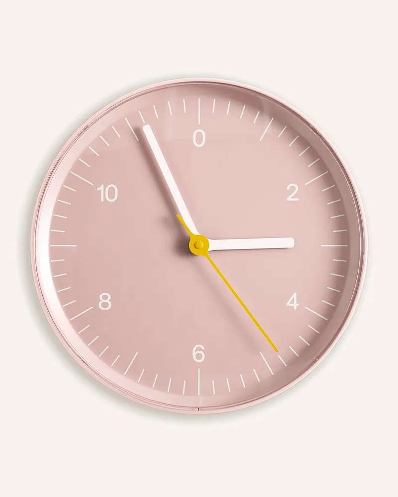 Hay Wanduhr pink Rosé
