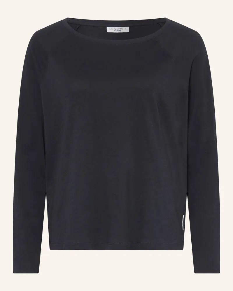 Marc O'Polo Longsleeve blau Dunkelblau