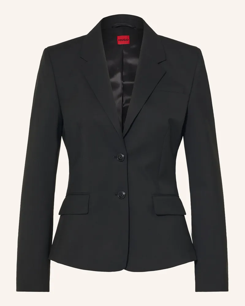 HUGO BOSS Blazer Aredana schwarz Schwarz