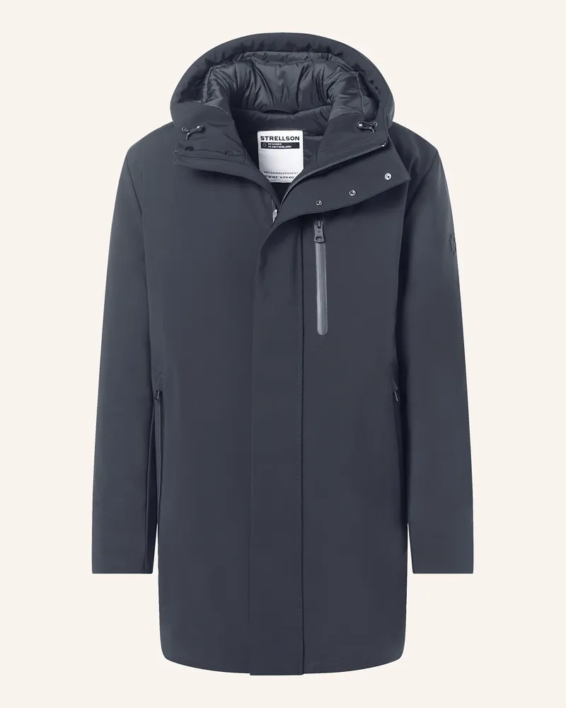 Strellson Parka Flex Cross blau Dunkelblau