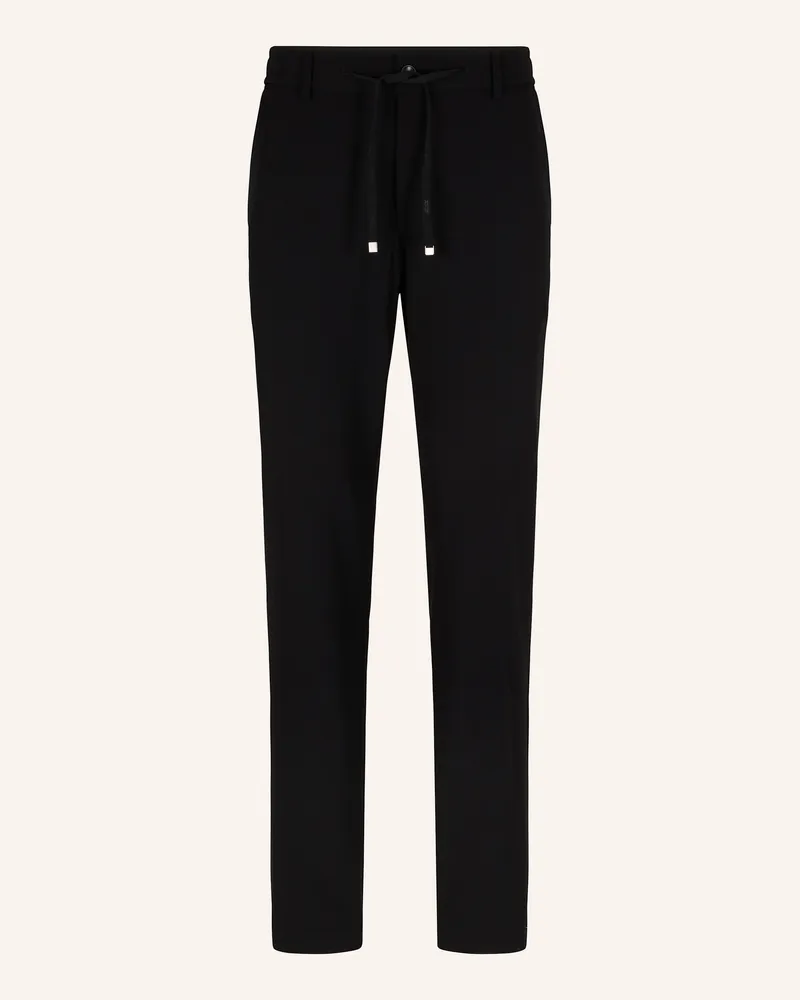 JOOP! Stoffhose Slim Fit Schwarz