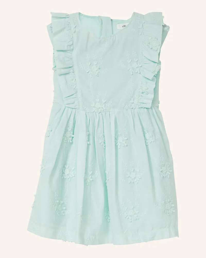 S.Oliver Kleid blau Türkis