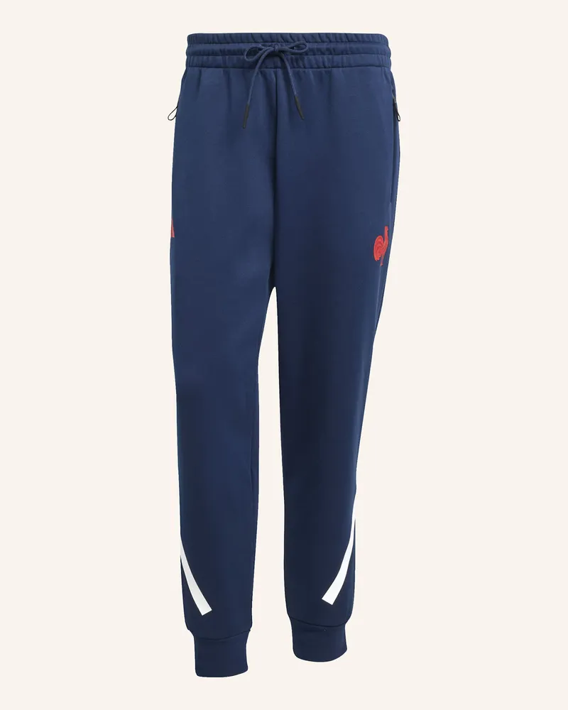 adidas FRANKREICH TRAVEL HOSE Blau