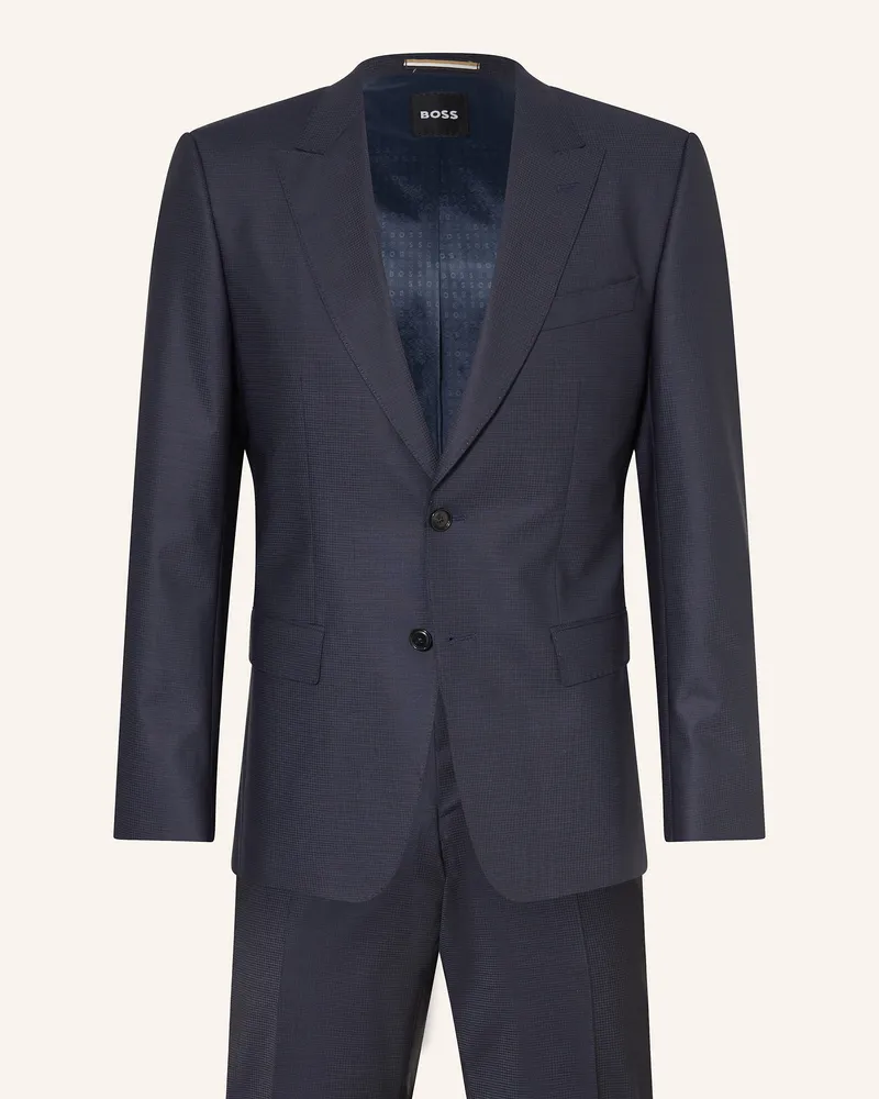 HUGO BOSS Anzug HUGE Slim Fit Dunkelblau