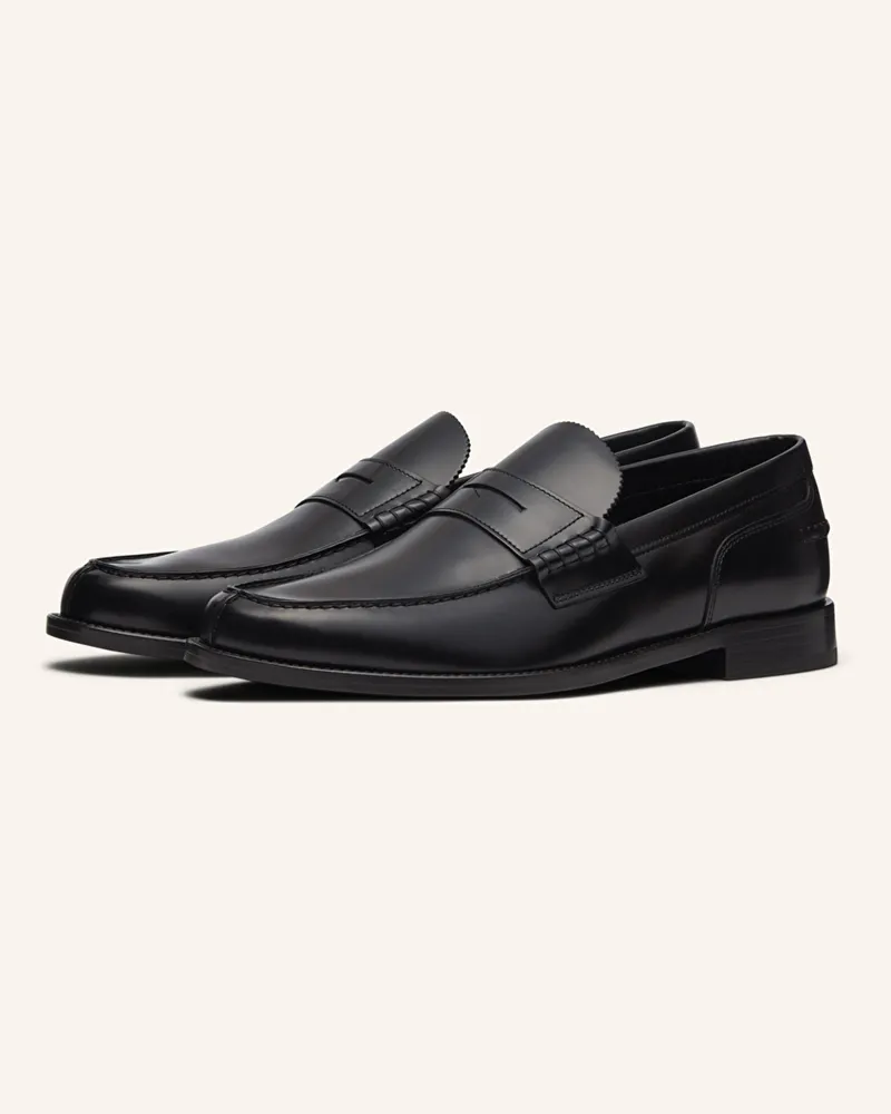 Lottusse Loafer Daytona schwarz Schwarz