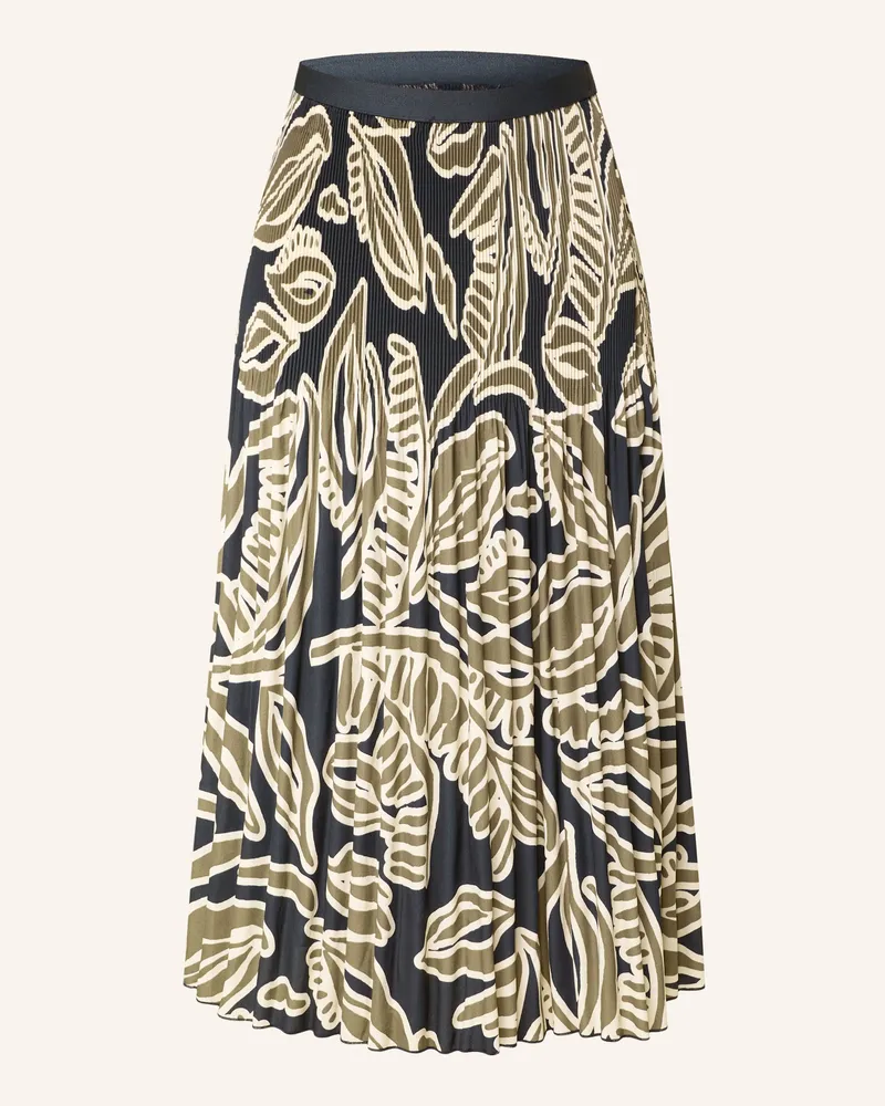 OPUS Rock RIBANE TROPICAL mit Plissees Oliv