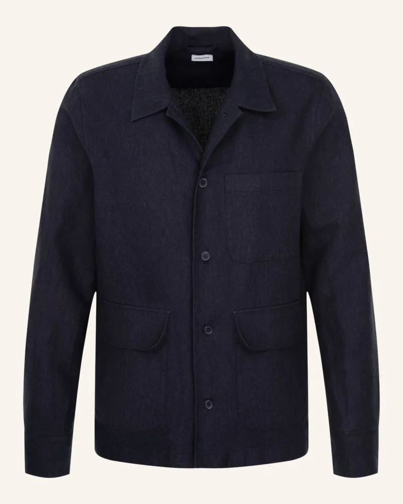 Seidensticker Jacke Regular Fit Dunkelblau