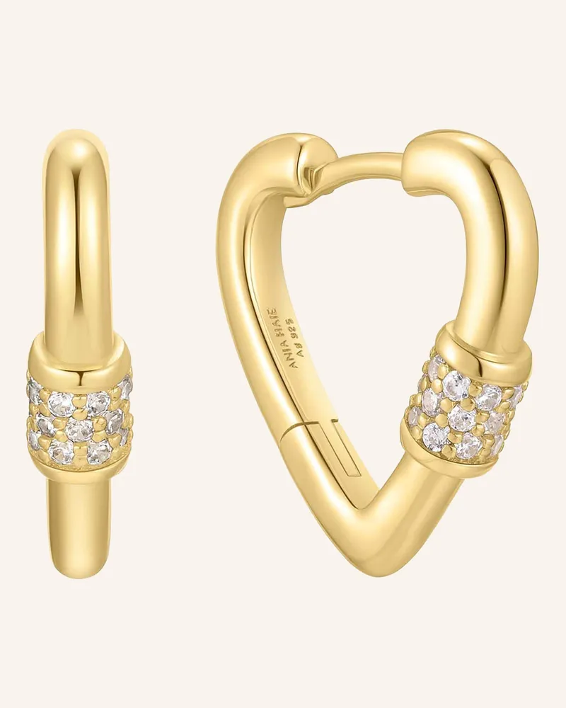 ANIA HAIE Creolen  aus  925er Sterlingsilber Gold