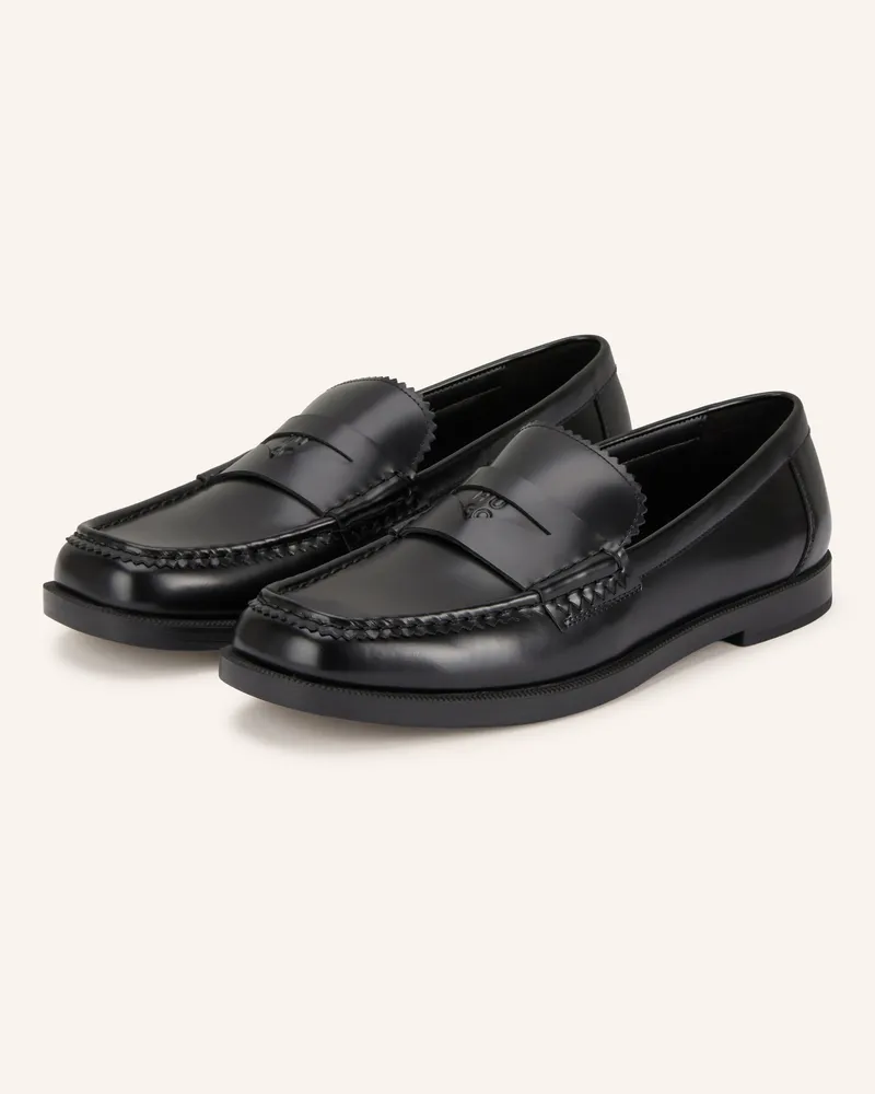 HUGO BOSS Penny-Loafer Liora schwarz Schwarz