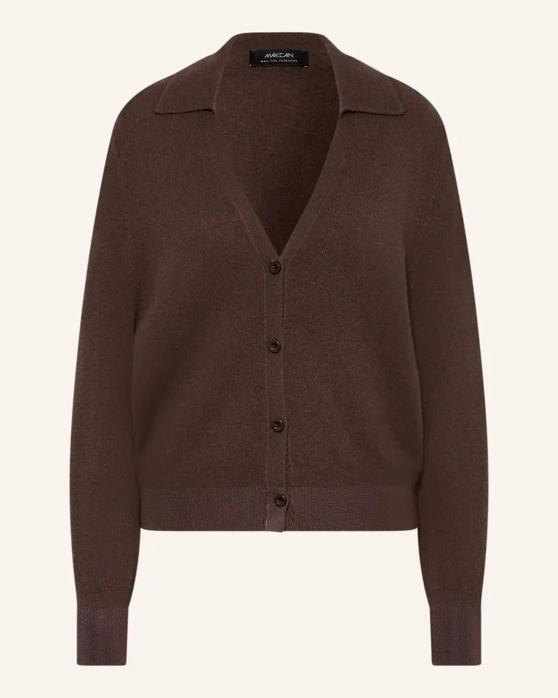Marc Cain Strickjacke Aus Cashmere braun 697