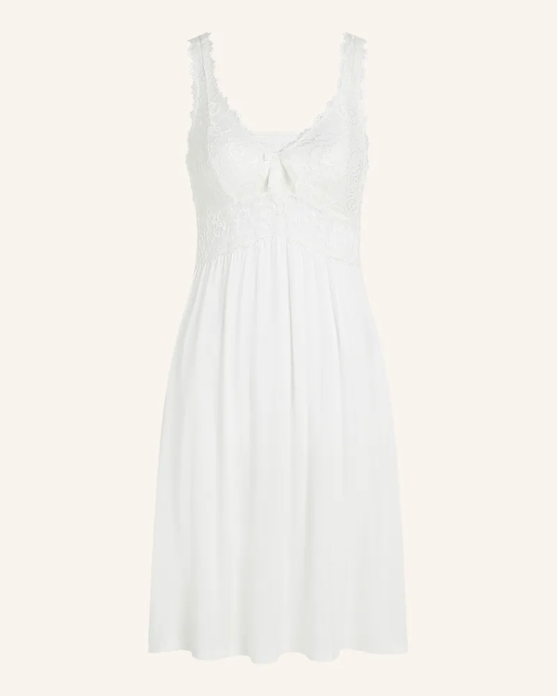 Hunkemöller Slipdress Nora Lace weiss Weiss