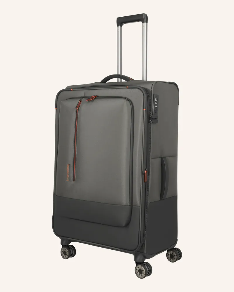 Travelite Trolley CROSSLITE L Oliv