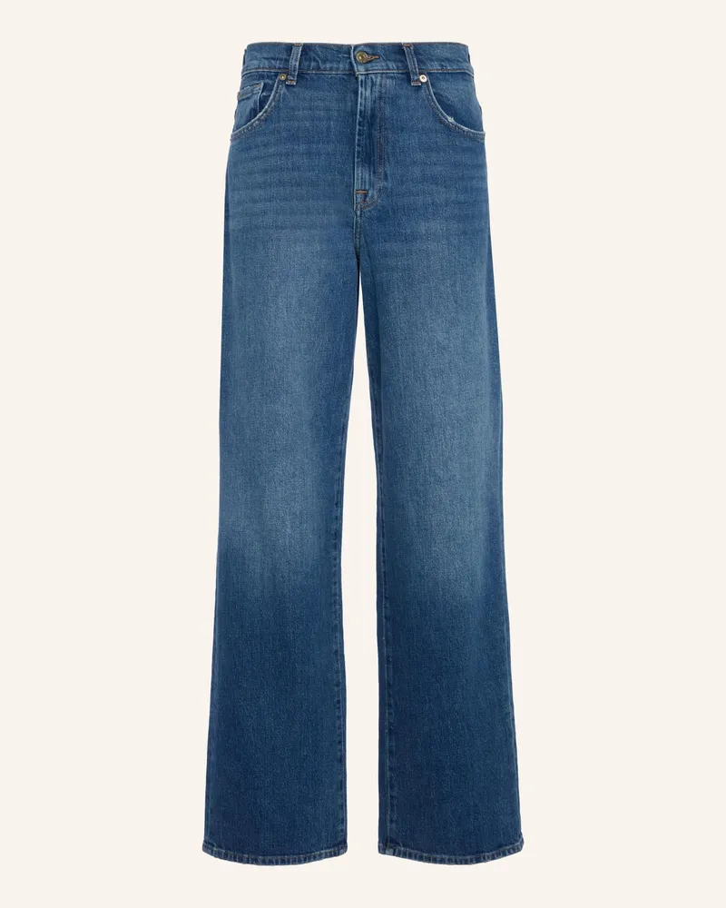 7 for all mankind Jeans Stovepipe Straight Straight Fit blau Blau