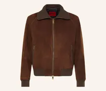 Lederblouson Laines braun