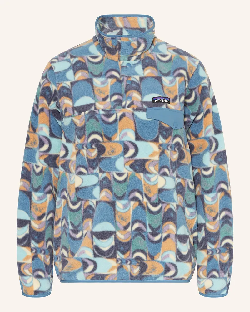 Patagonia Fleece-Troyer SNAP Blaugrau