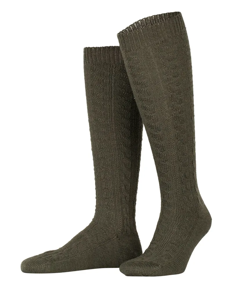 Lusana Trachten-Kniestrümpfe gruen 30