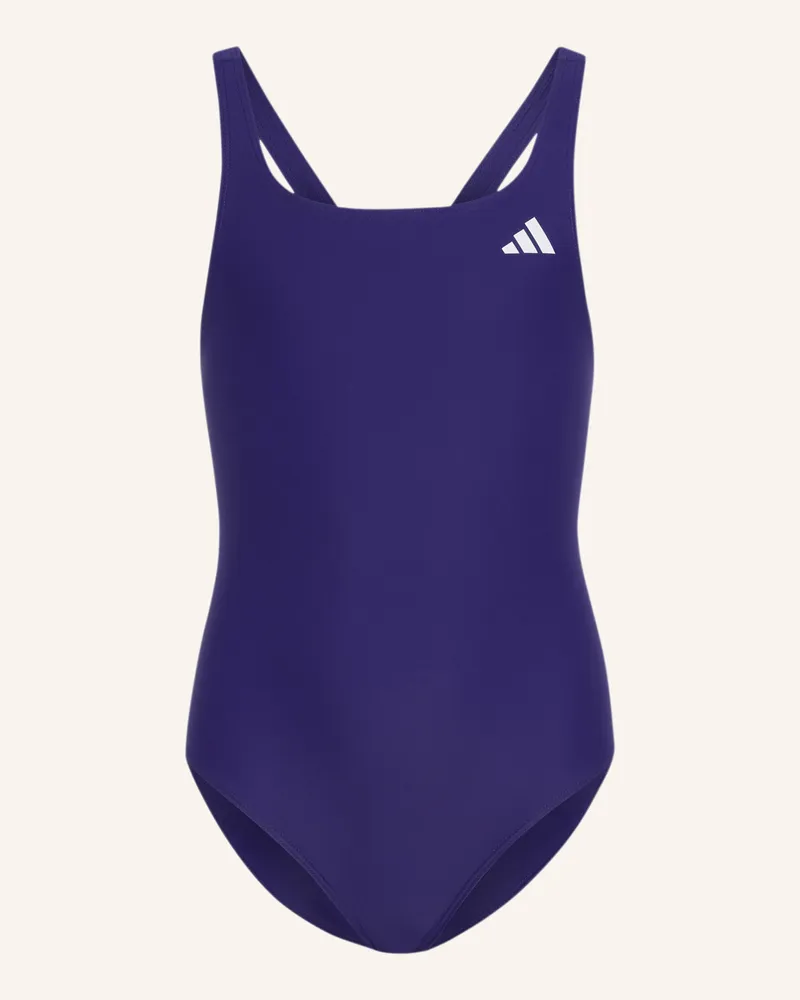 adidas Badeanzug V-Back Swimsuit Mit Cut-Out lila Lila