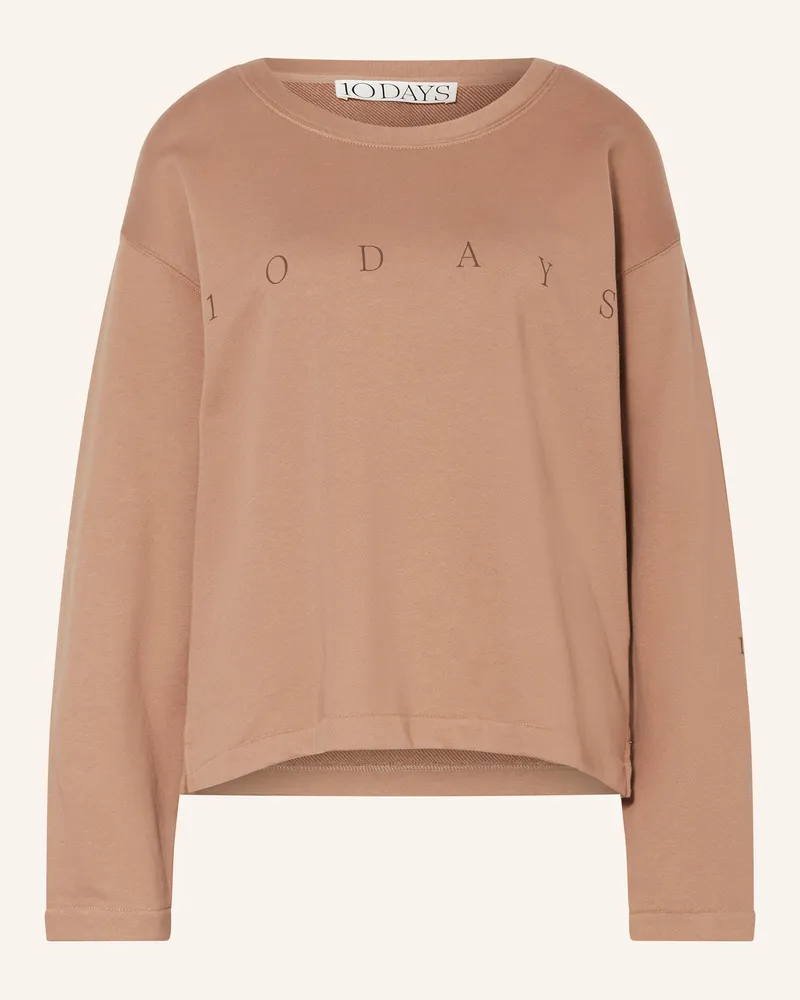 10Days Sweatshirt beige Braun