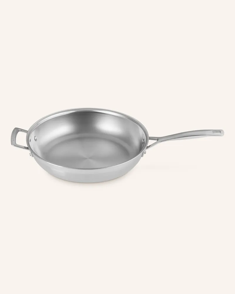 Le Creuset Bratpfanne 3-Ply silber No