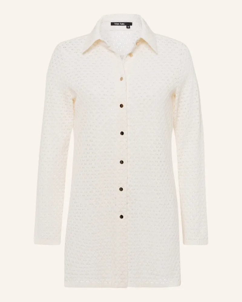 MARC AUREL Hemdbluse Creme