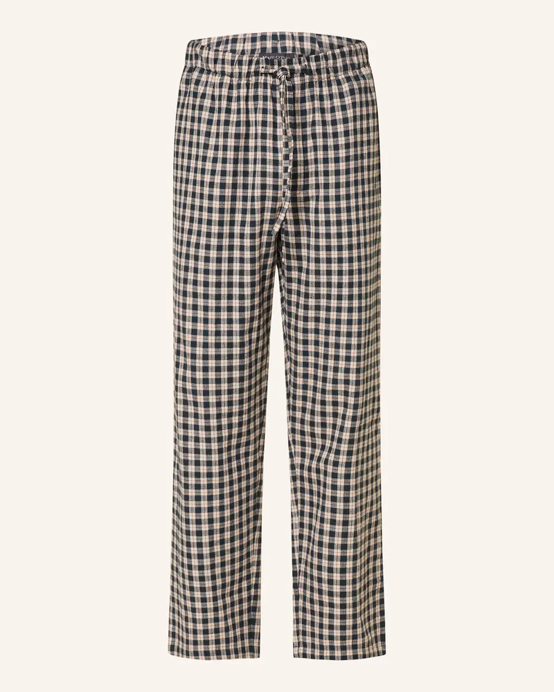 Marc O'Polo Schlafhose Dunkelblau
