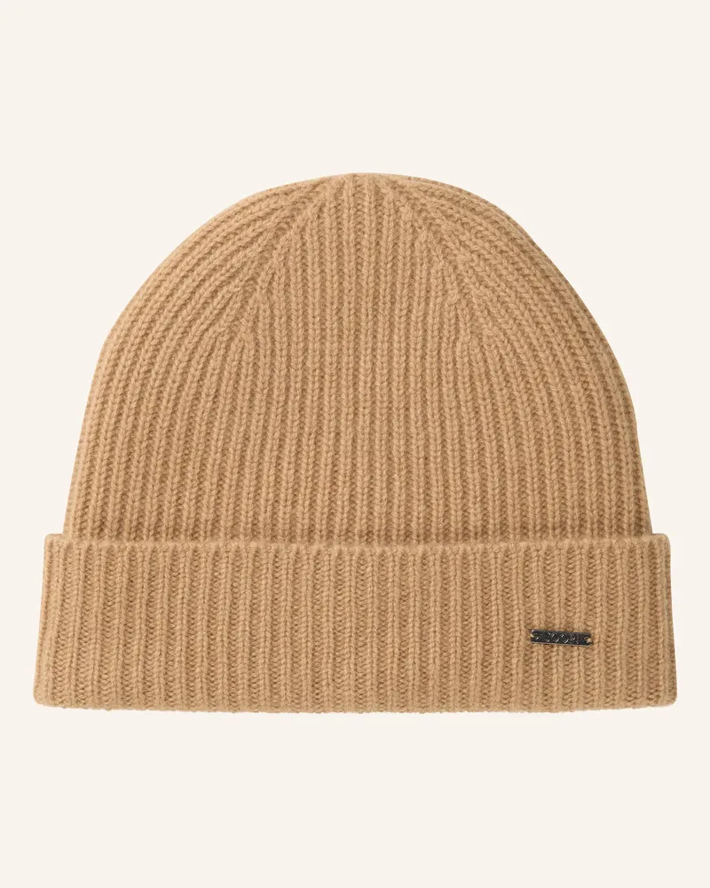 JOOP! Strickmütze Camel