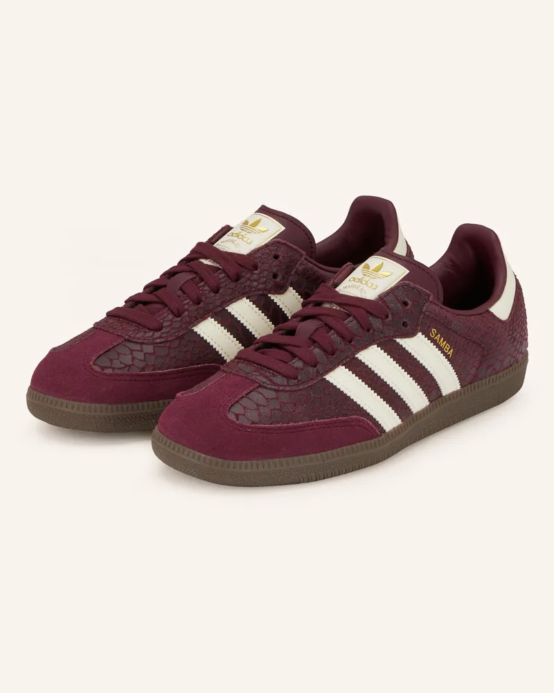 adidas Sneaker SAMBA OG Dunkelrot