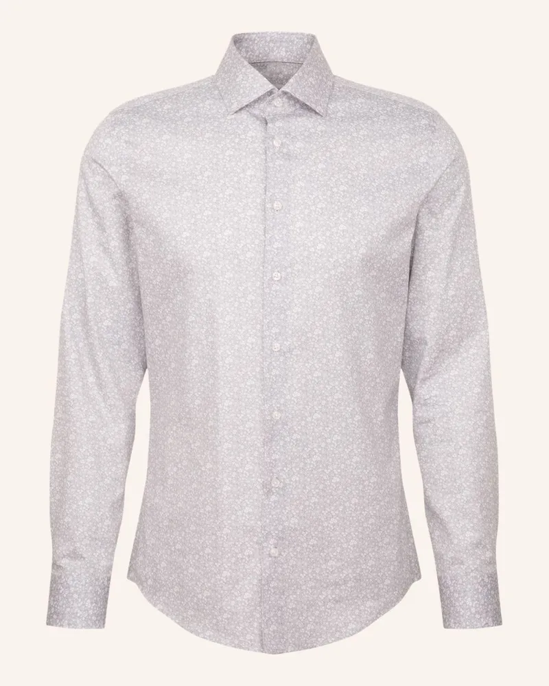 Seidensticker Business Hemd Slim Fit Grau