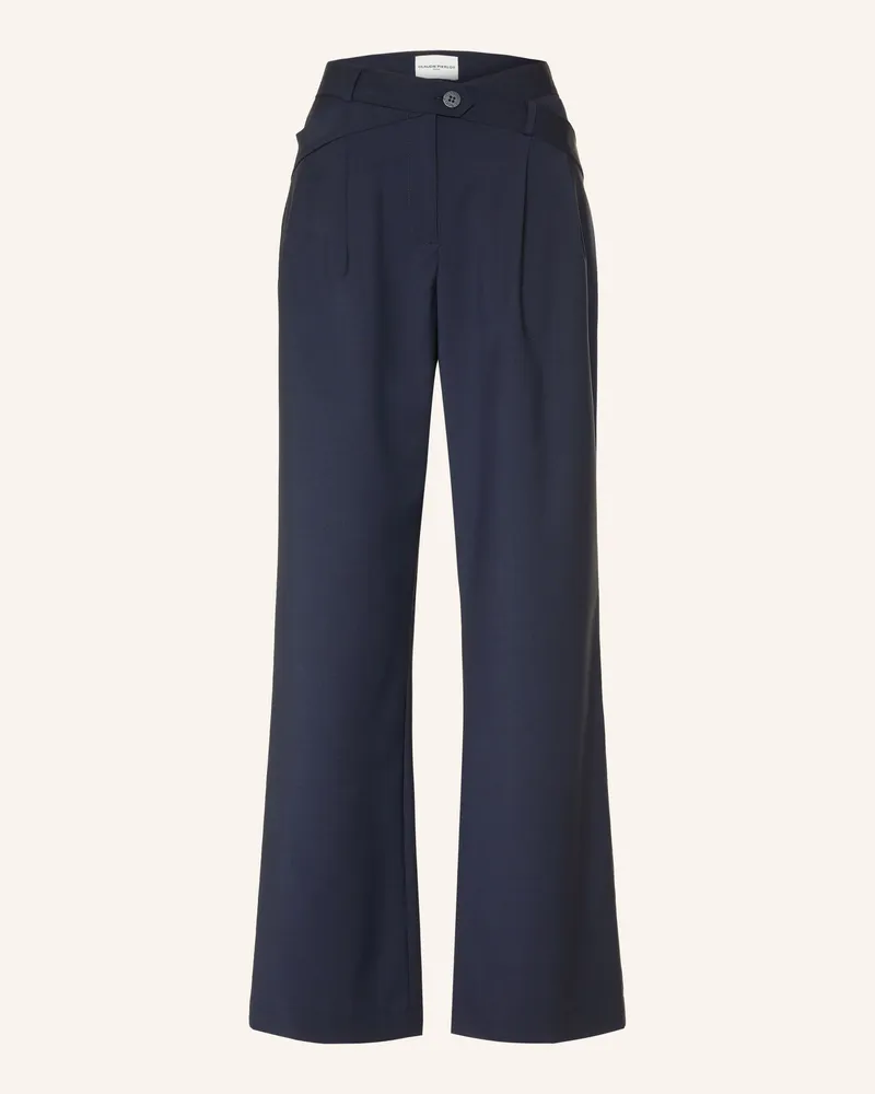 Claudie Pierlot Marlenehose blau Dunkelblau