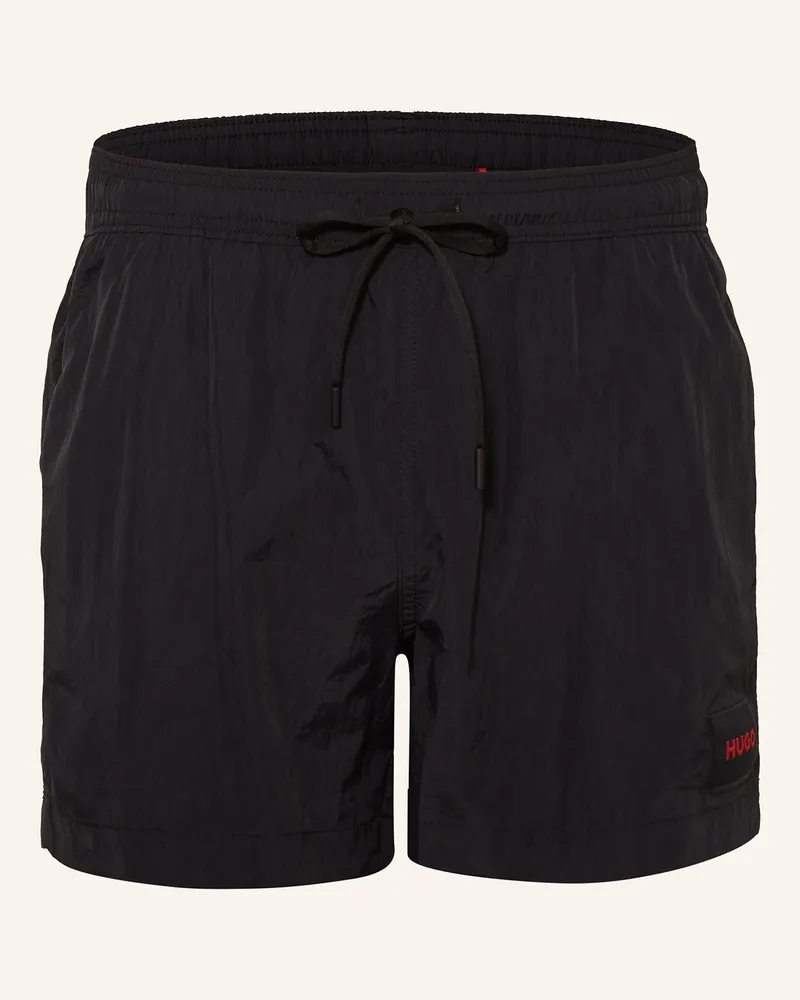 HUGO BOSS Badeshorts DOMINICA Schwarz