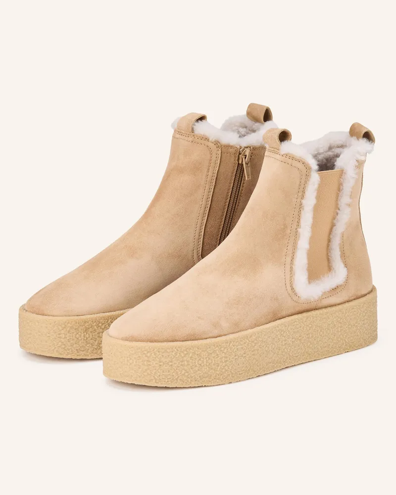 Kennel & Schmenger Chelsea-Boots BAZAR Camel