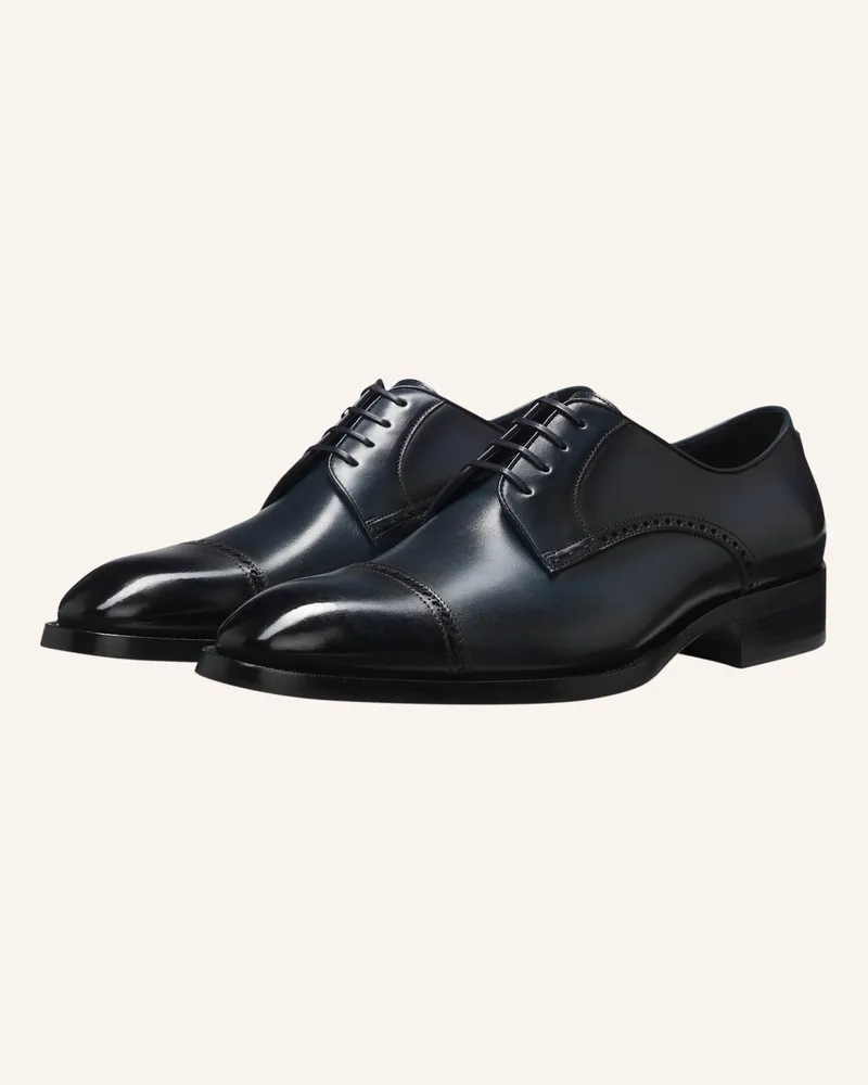 HUGO BOSS Business-Schnürschuh Rill_Derb_Bubrct blau Dunkelblau