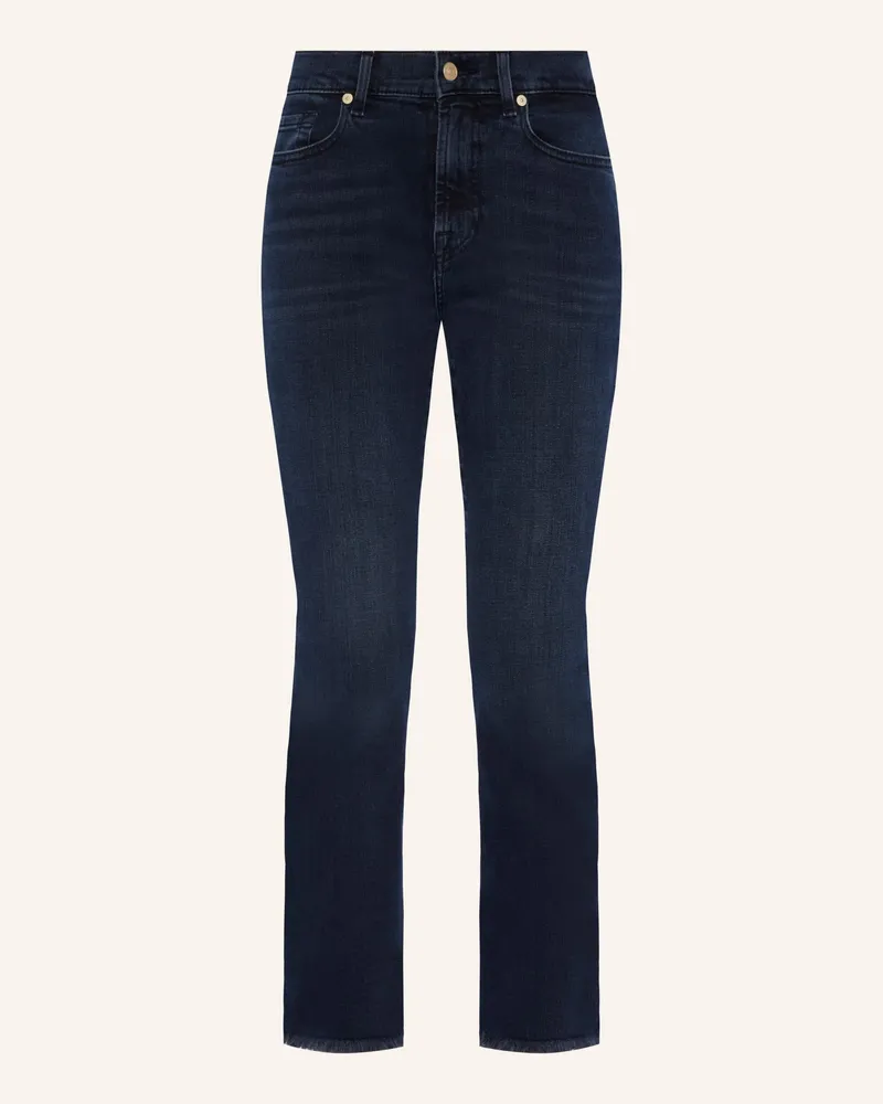 7 for all mankind Jeans THE STRAIGHT CROP Straight Fit Blau