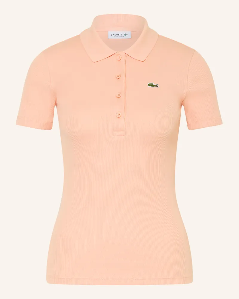 Lacoste Jersey-Poloshirt orange Lachs