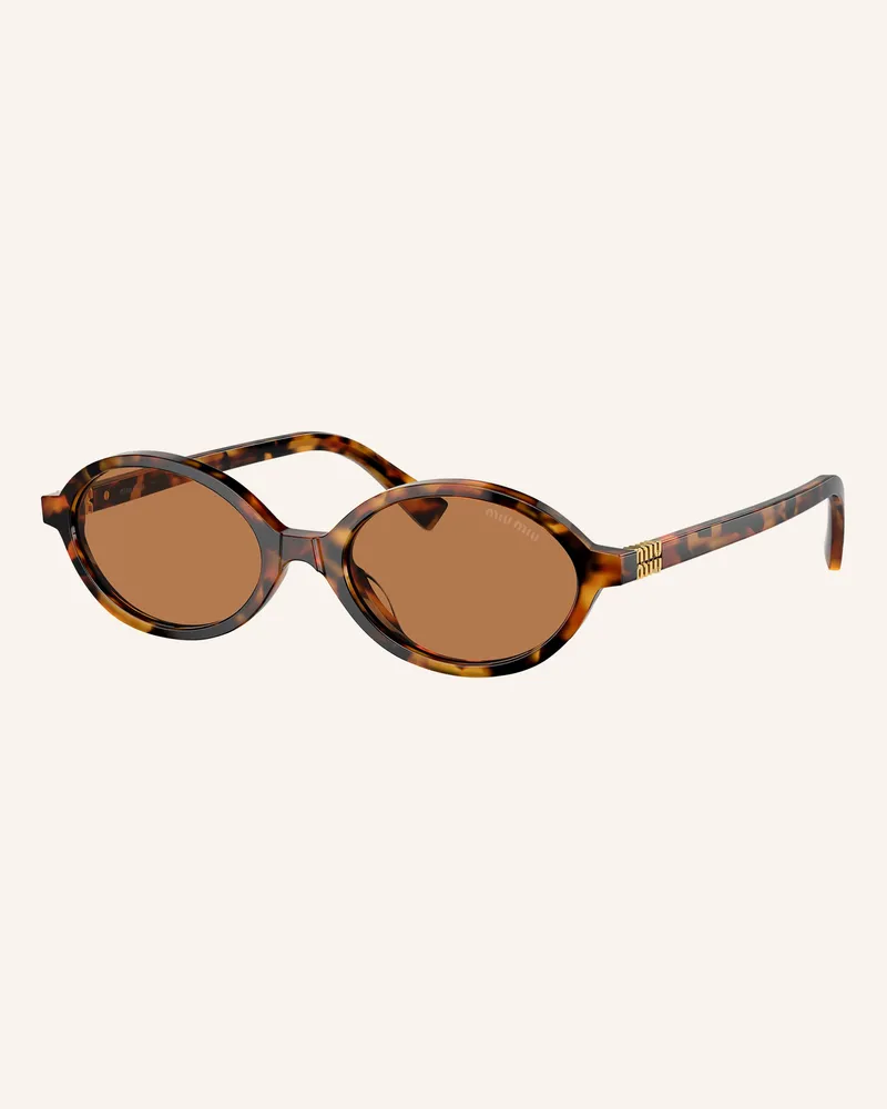 Miu Miu Sonnenbrille Mu 04zs braun 19p2z1