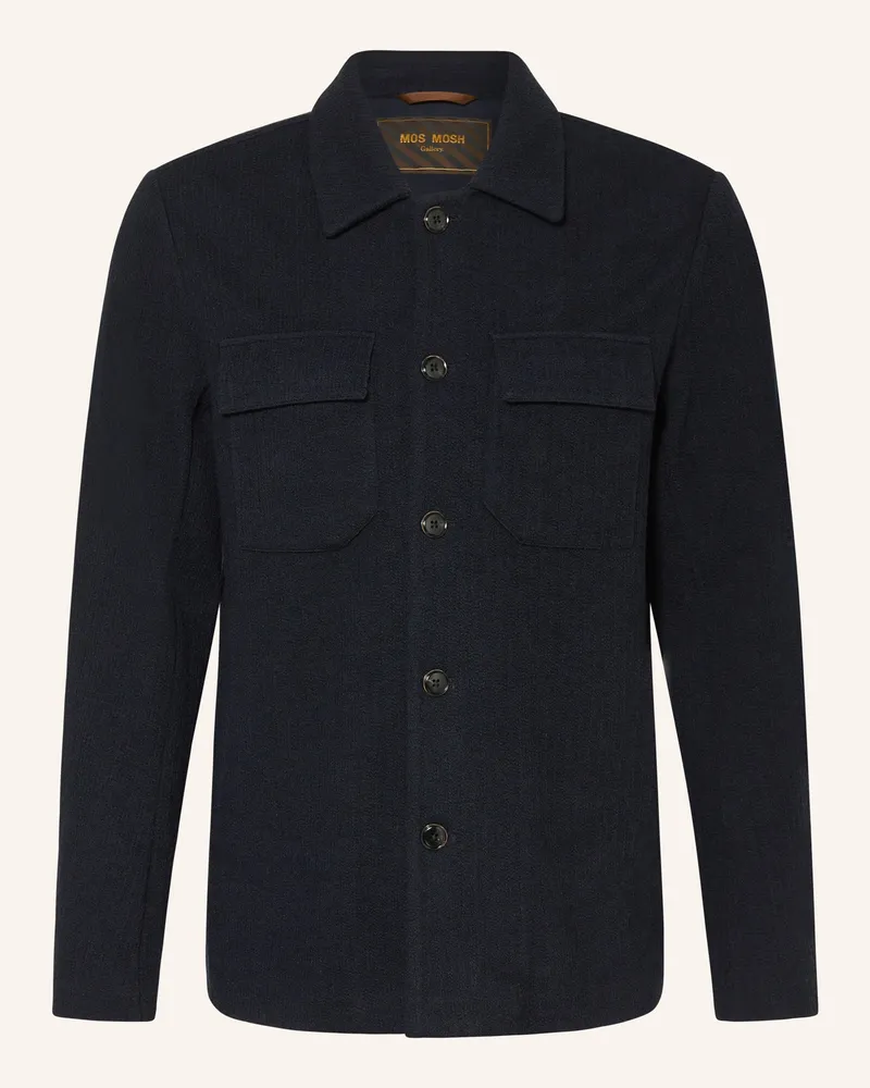 Mos Mosh Overshirt MMGAUSTIN Dunkelblau