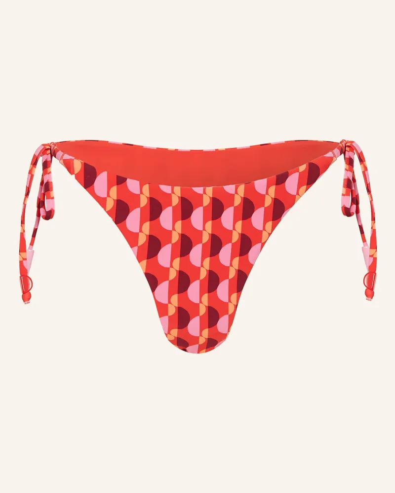 Seafolly Australia Brazilian-Bikini-Hose SORRENTO Rot