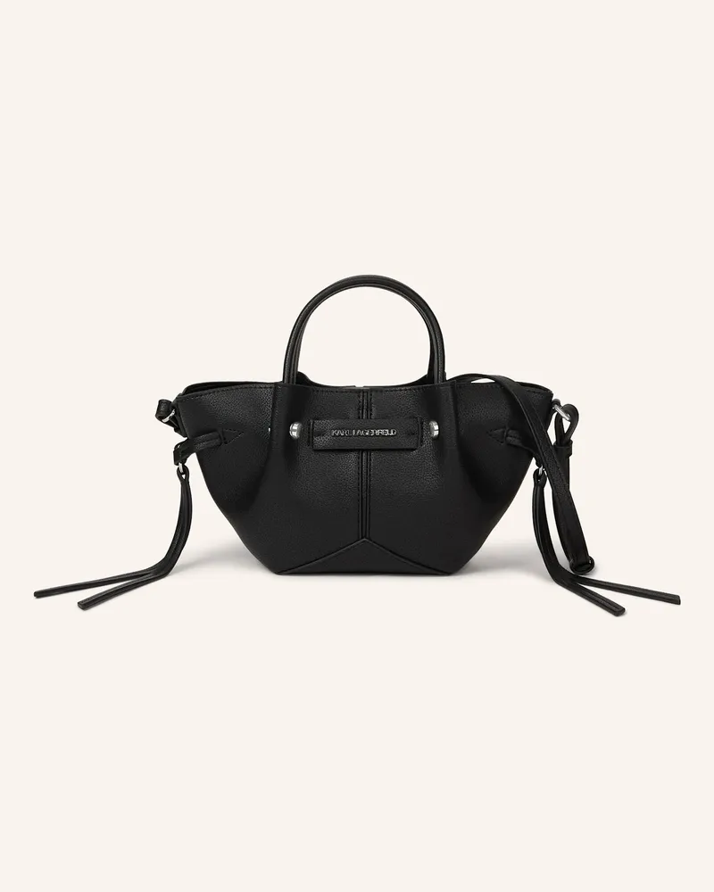 Karl Lagerfeld Handtasche schwarz Schwarz