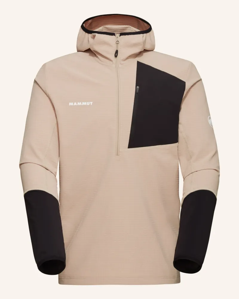 Mammut Hoody MADRIS LIGHT HALF ZIP mit Kapuze Beige