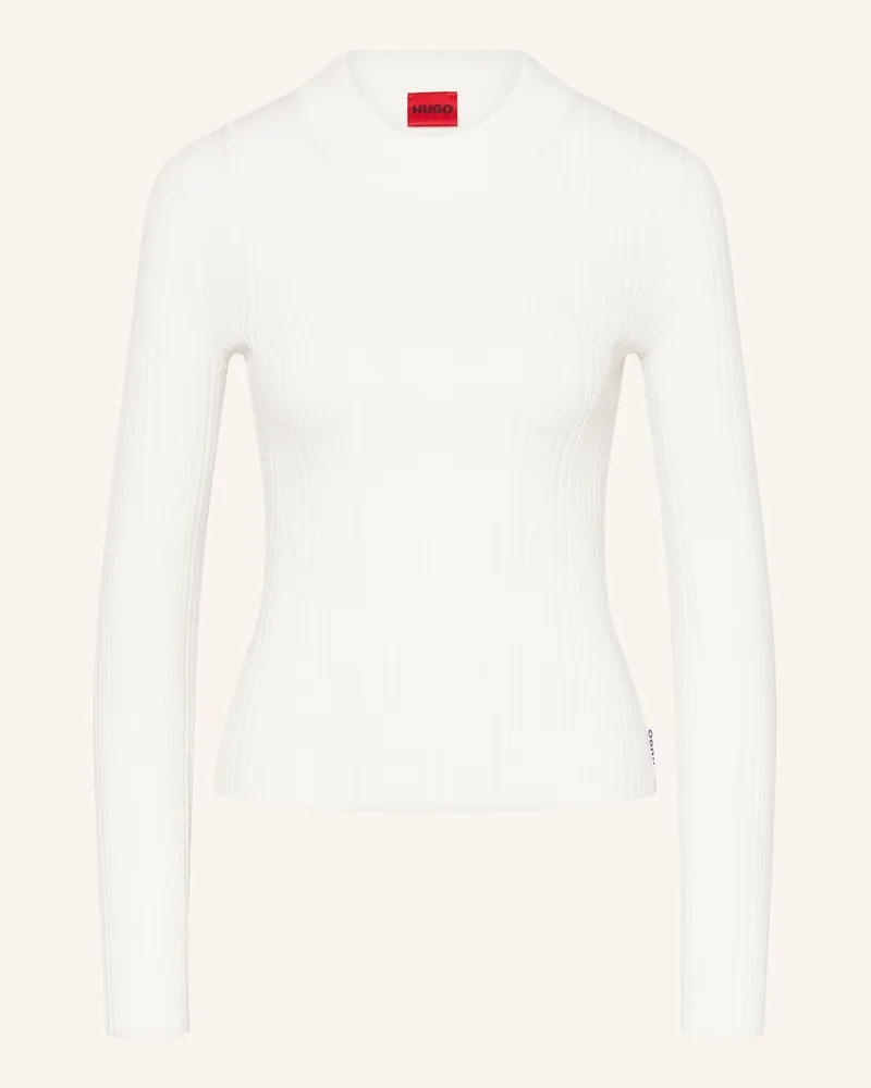 HUGO BOSS Longsleeve SARPHAMMY Weiss