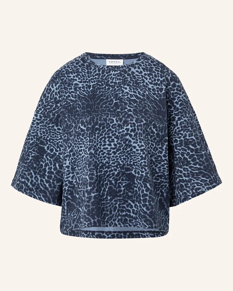 COMMA T-Shirt Hellblau