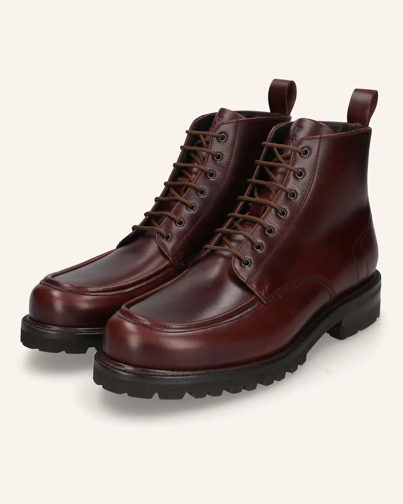 Henry Stevens Schnürboots Harry nb5 braun Dunkelbraun