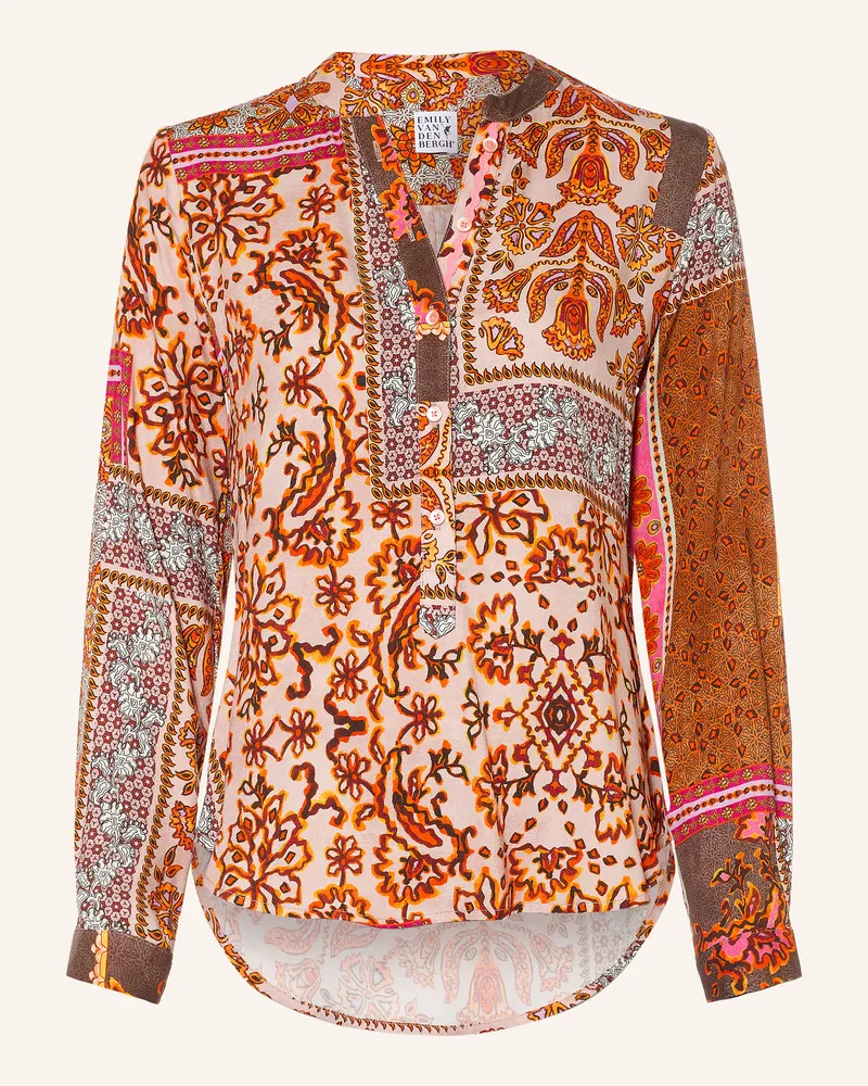Emily van den Bergh Blusenshirt orange Orange