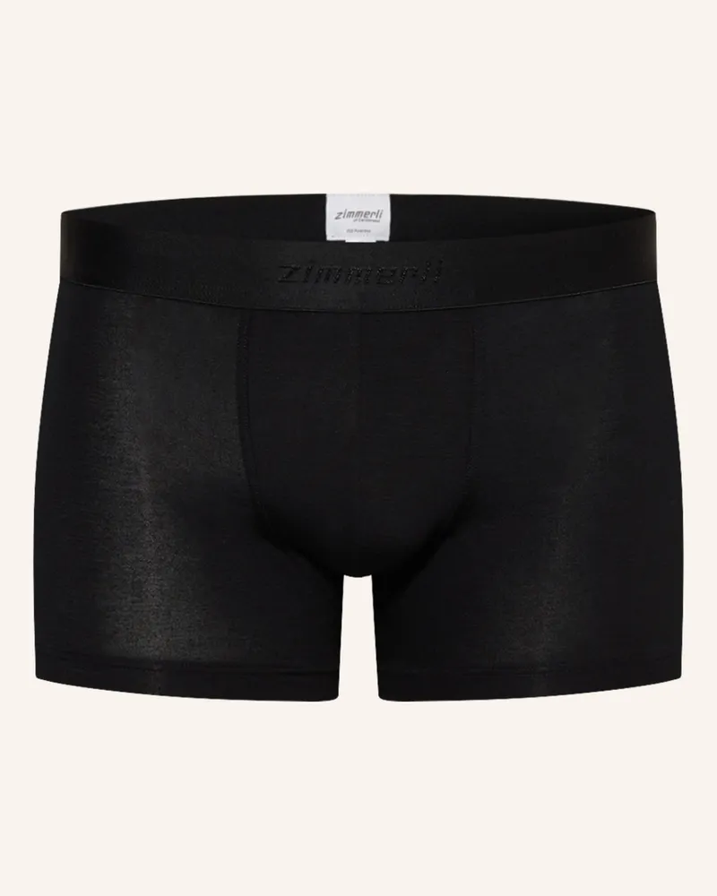 Zimmerli Boxershorts Pureness schwarz Schwarz