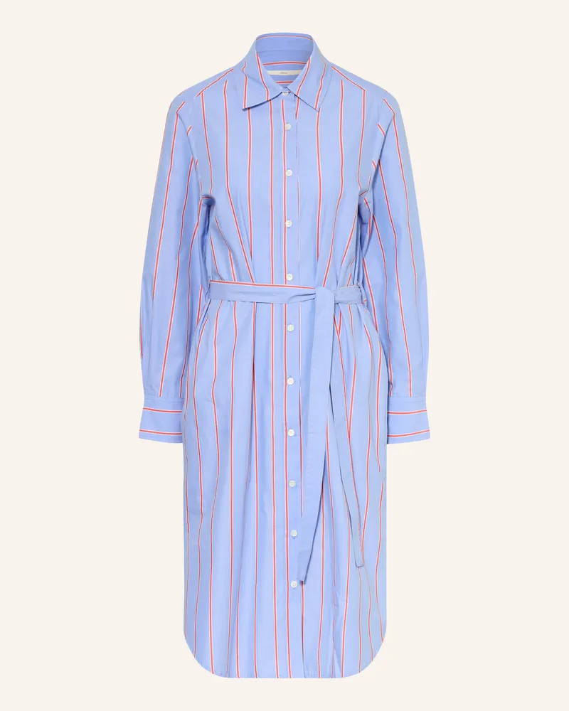 Lanius Hemdblusenkleid Blau